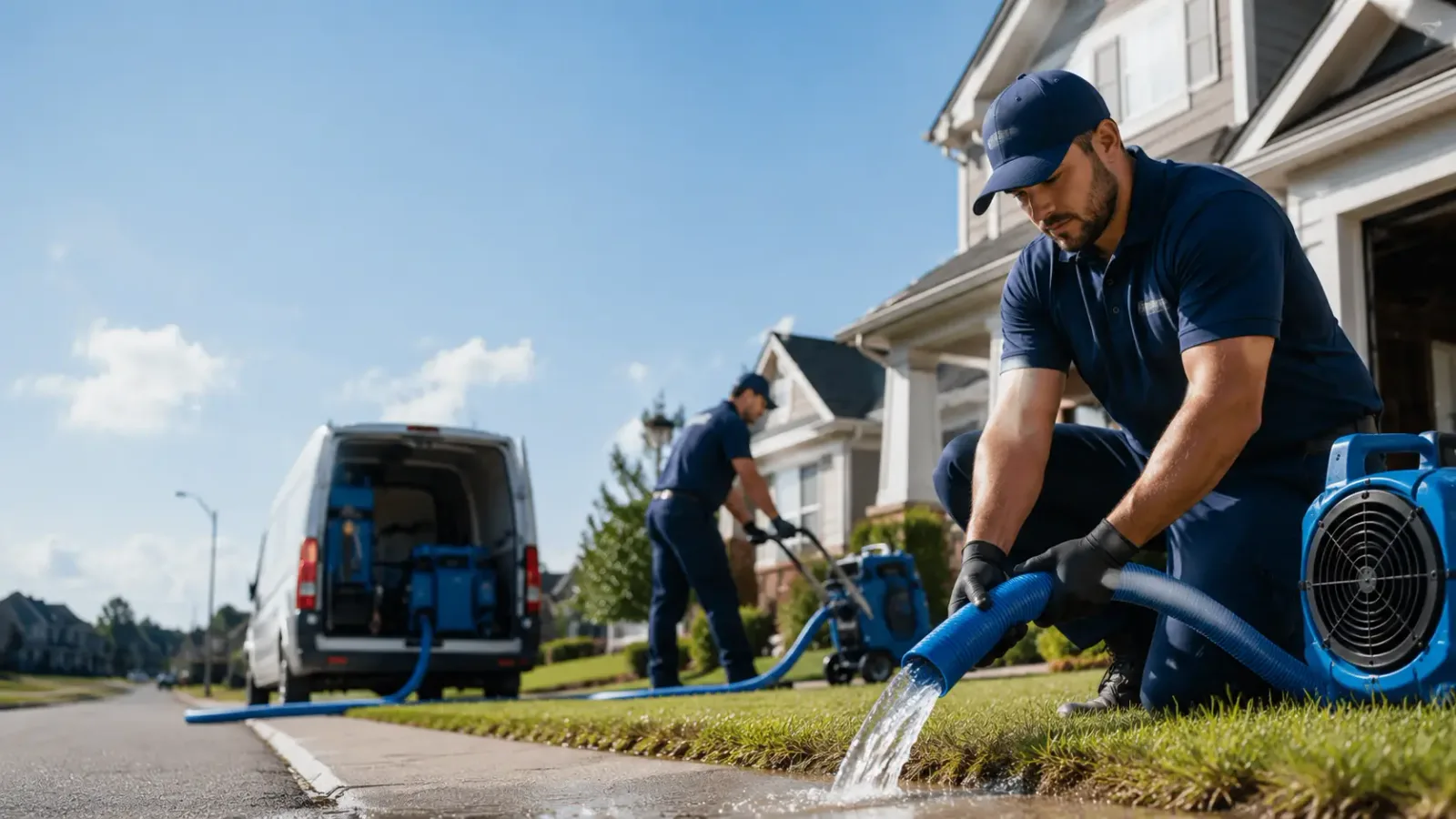 Flood Damage Restoration in Hawks, MI